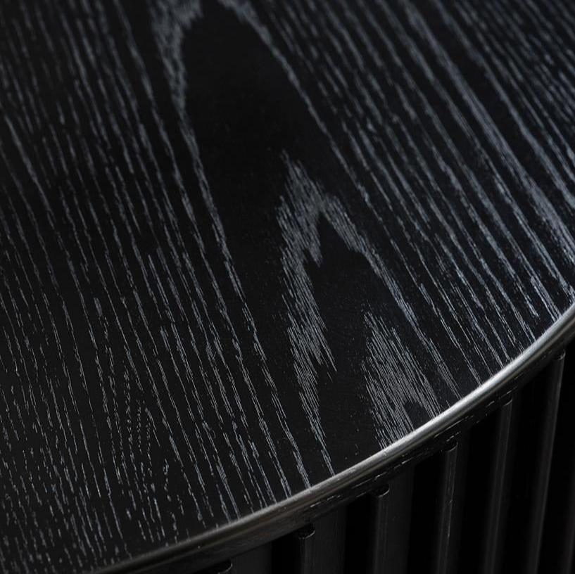 Masuta de cafea NUBA BLACK Ø60 x 60 CM