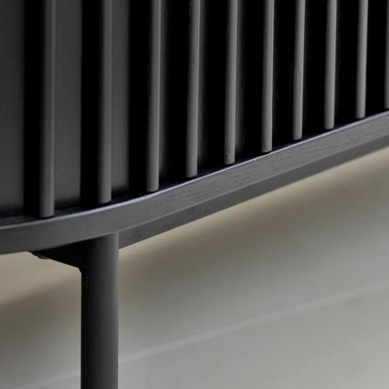 Comoda NUBA BLACK 160 x 45 x 73 CM