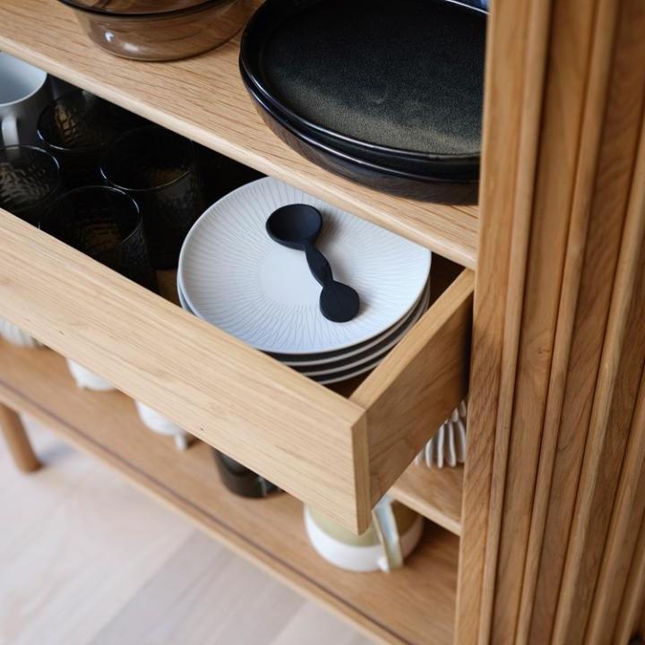 Cabinet NUBE OAK 110 x 45 x 125 CM