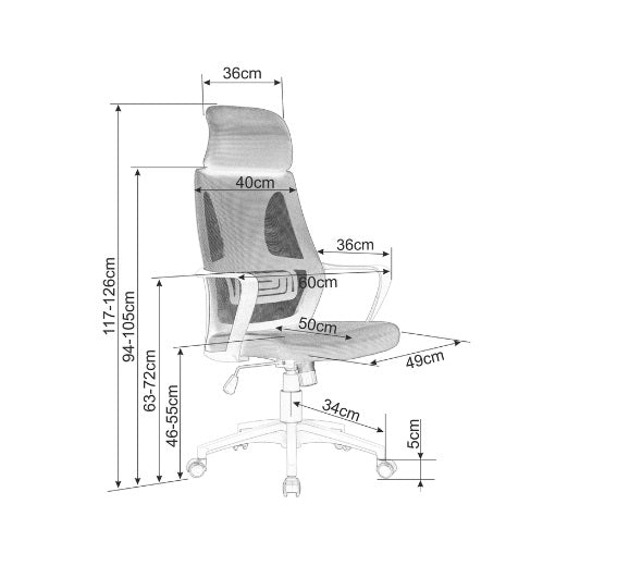 Scaun de birou OBRIO