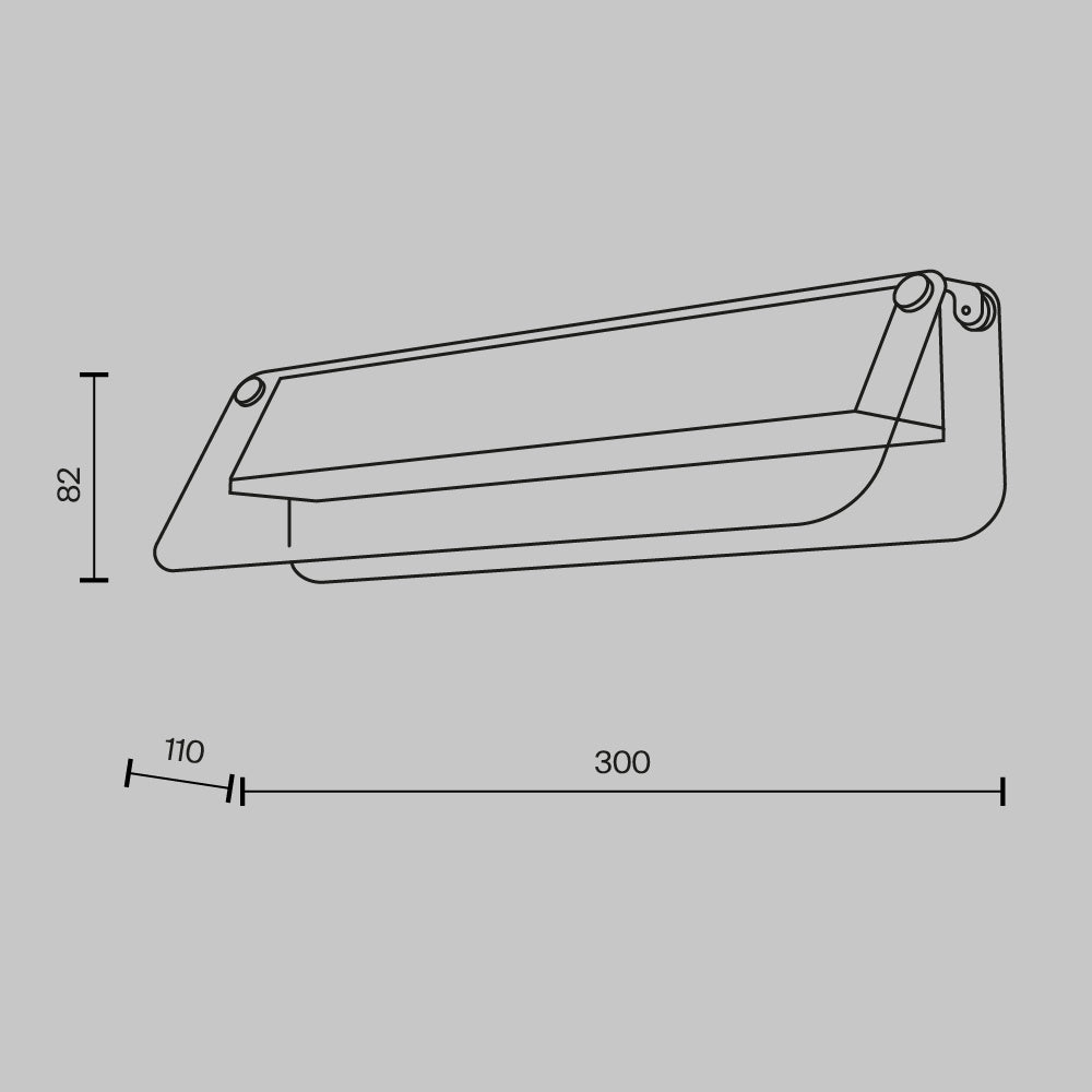 Aplica de perete FLAT