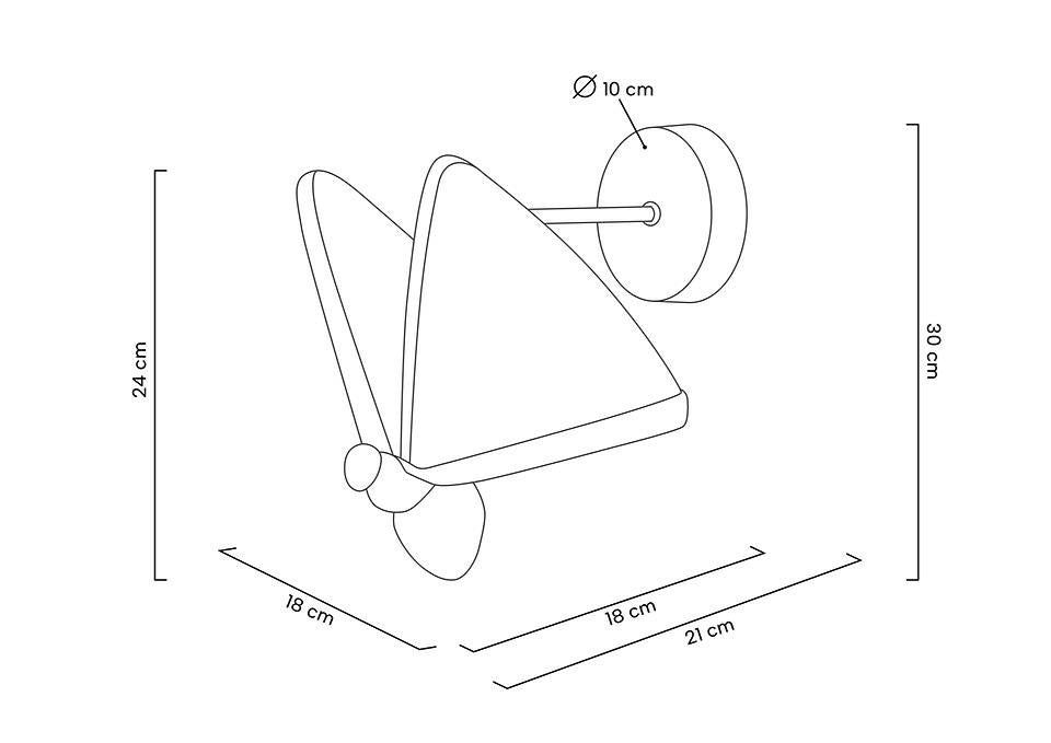 Aplica de perete ODESA