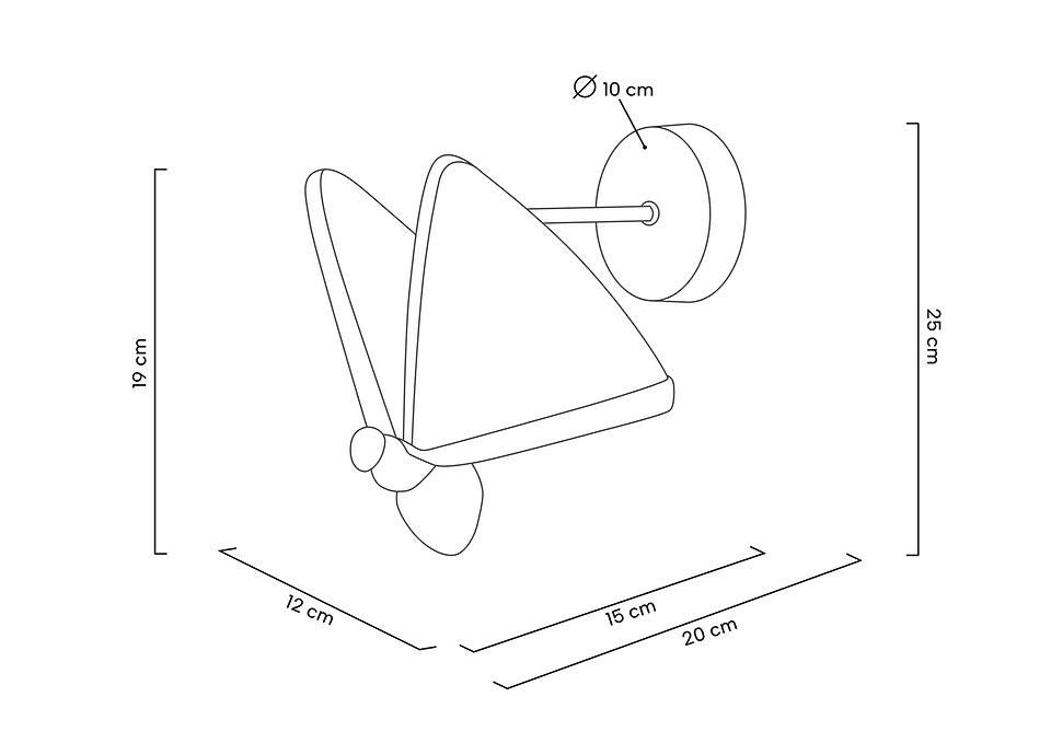 Aplica de perete ODESA
