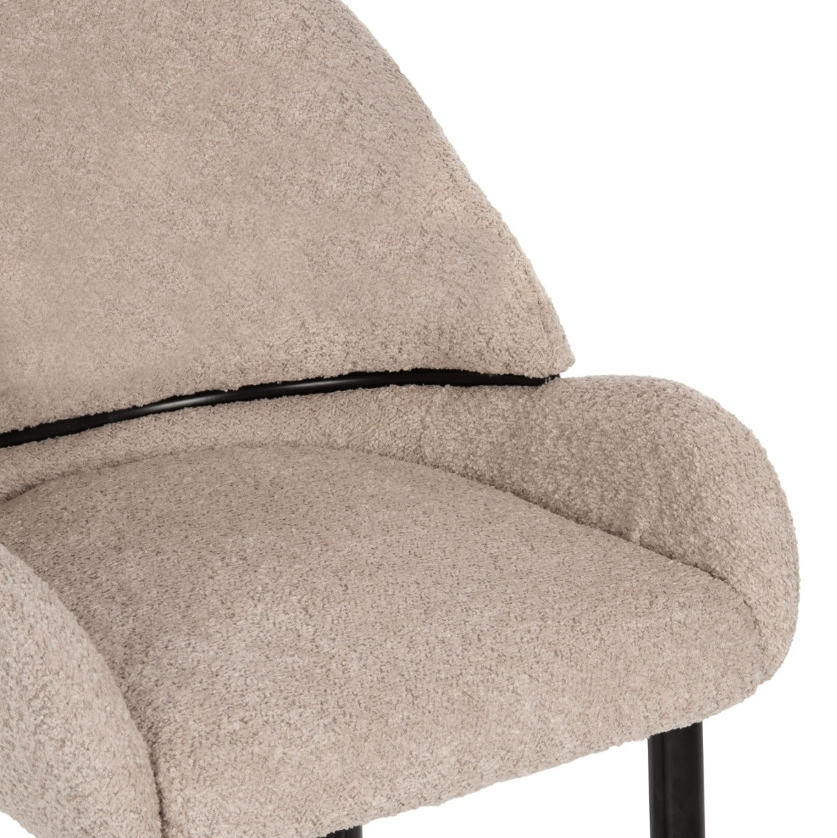 Scaun de bar ROKAS BOUCLE H64 CM