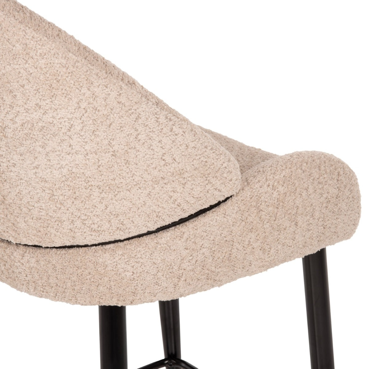 Scaun de bar ROKAS BOUCLE H64 CM