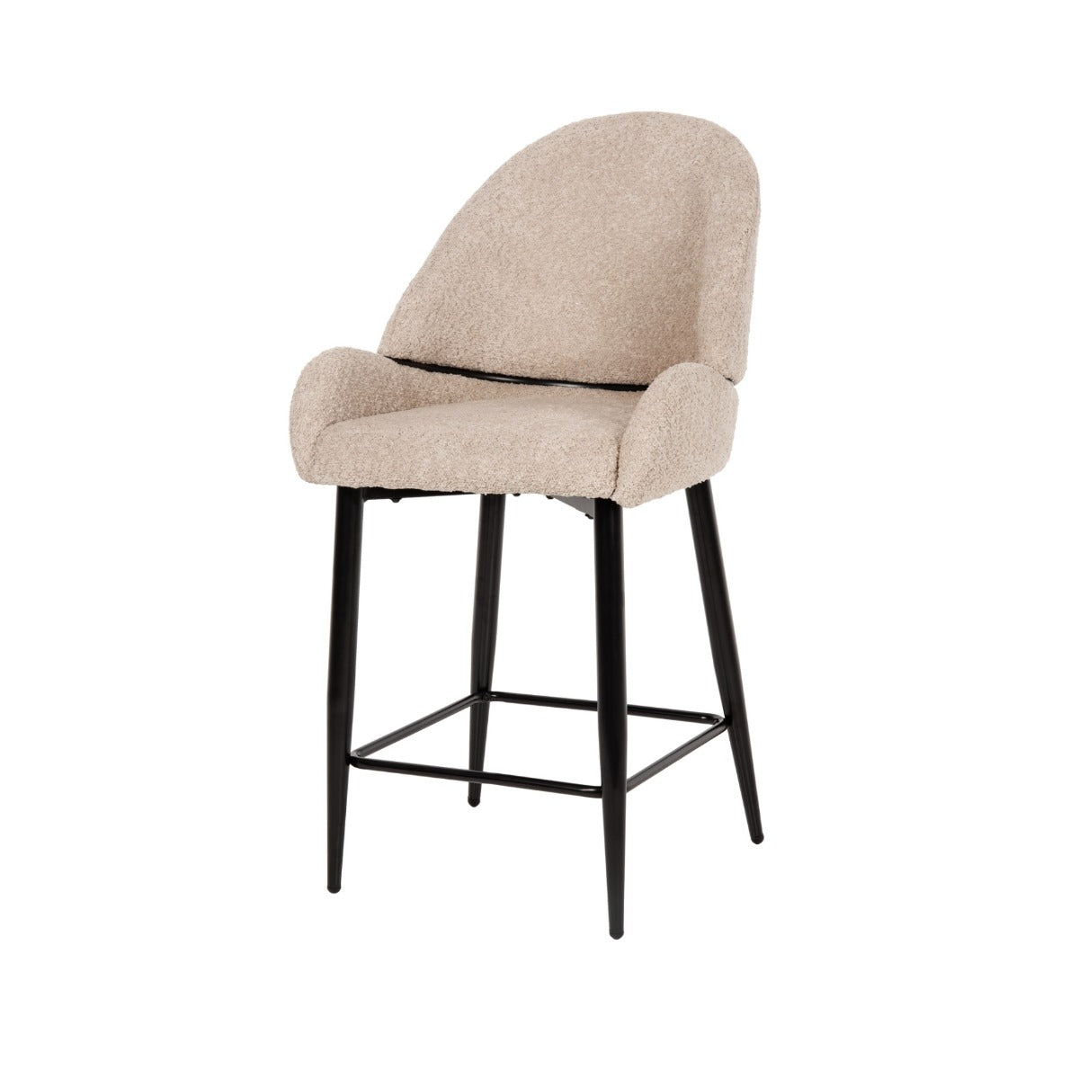 Scaun de bar ROKAS BOUCLE H64 CM