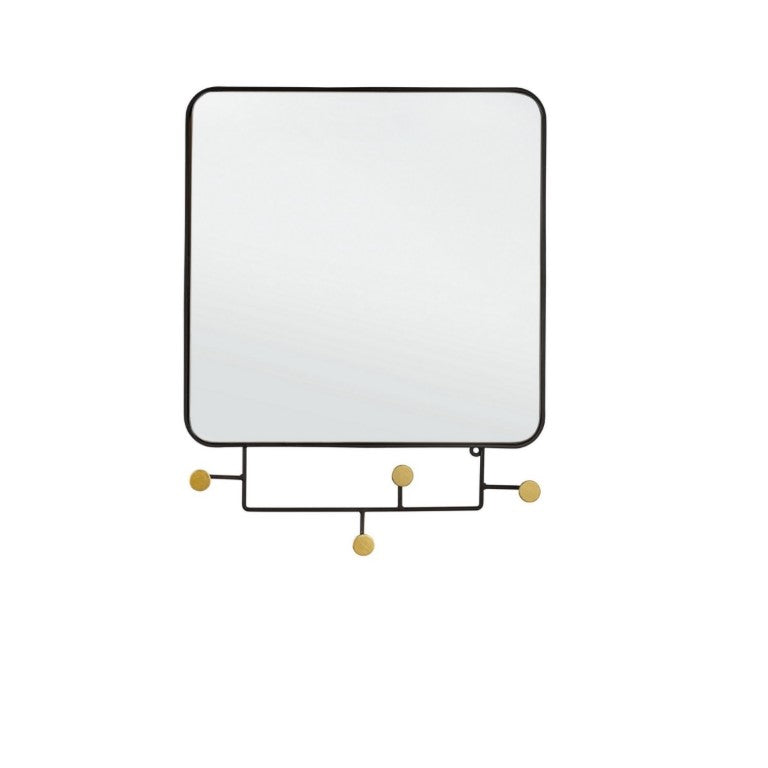 Cuier de perete cu oglindă KORBI C