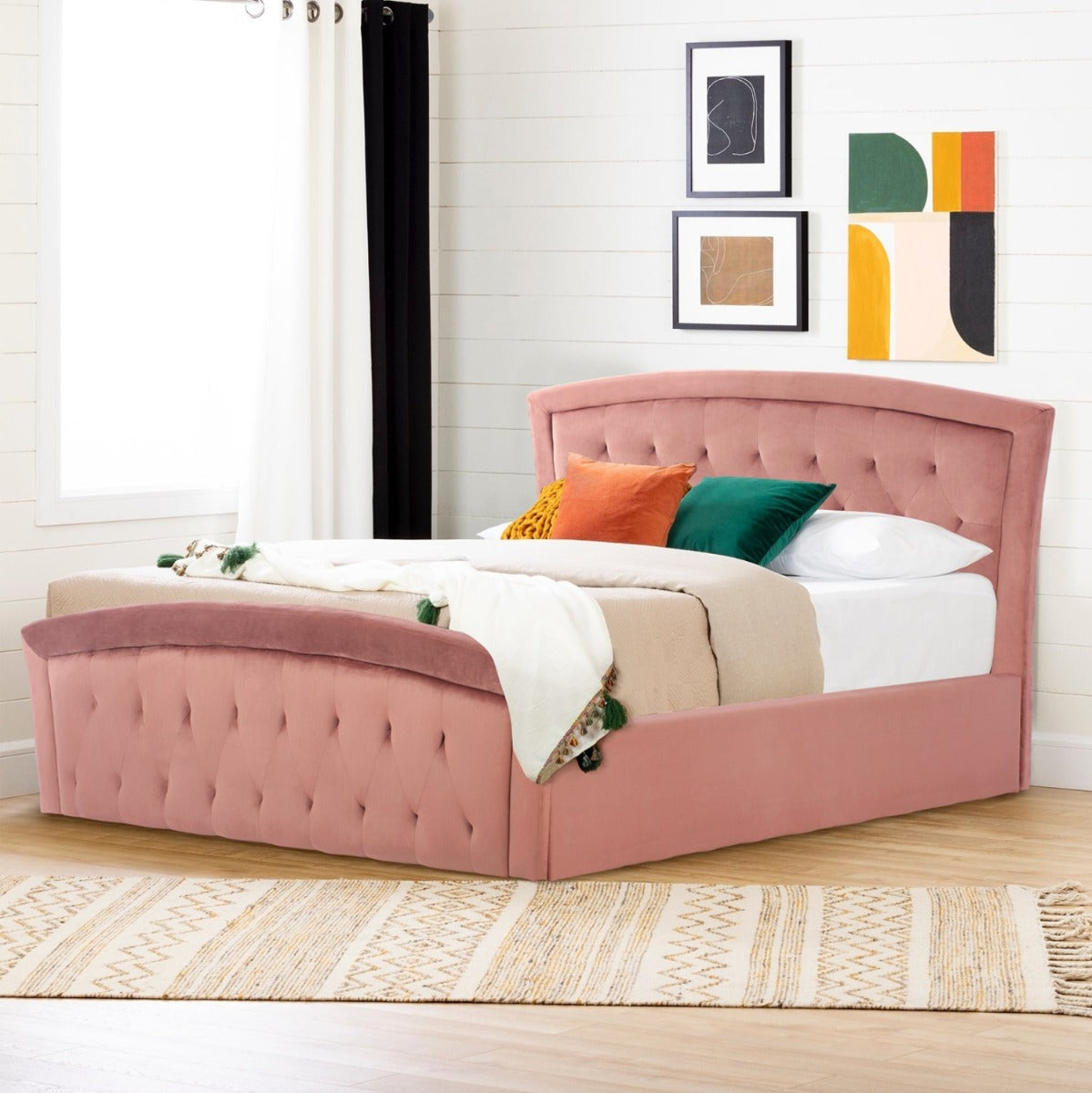 Pat OLIVIA VELVET PINK 160 x 200 CM