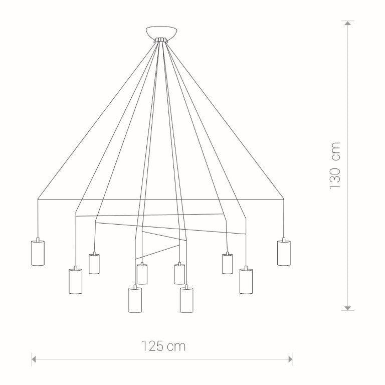 Lampă suspendată AVESTA 10L