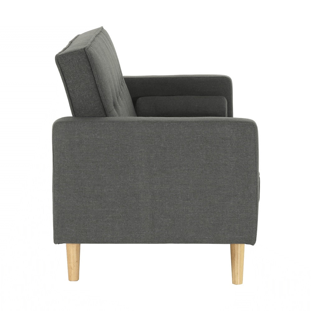 Canapea extensibila 2 locuri ORTISO GREY 186 CM