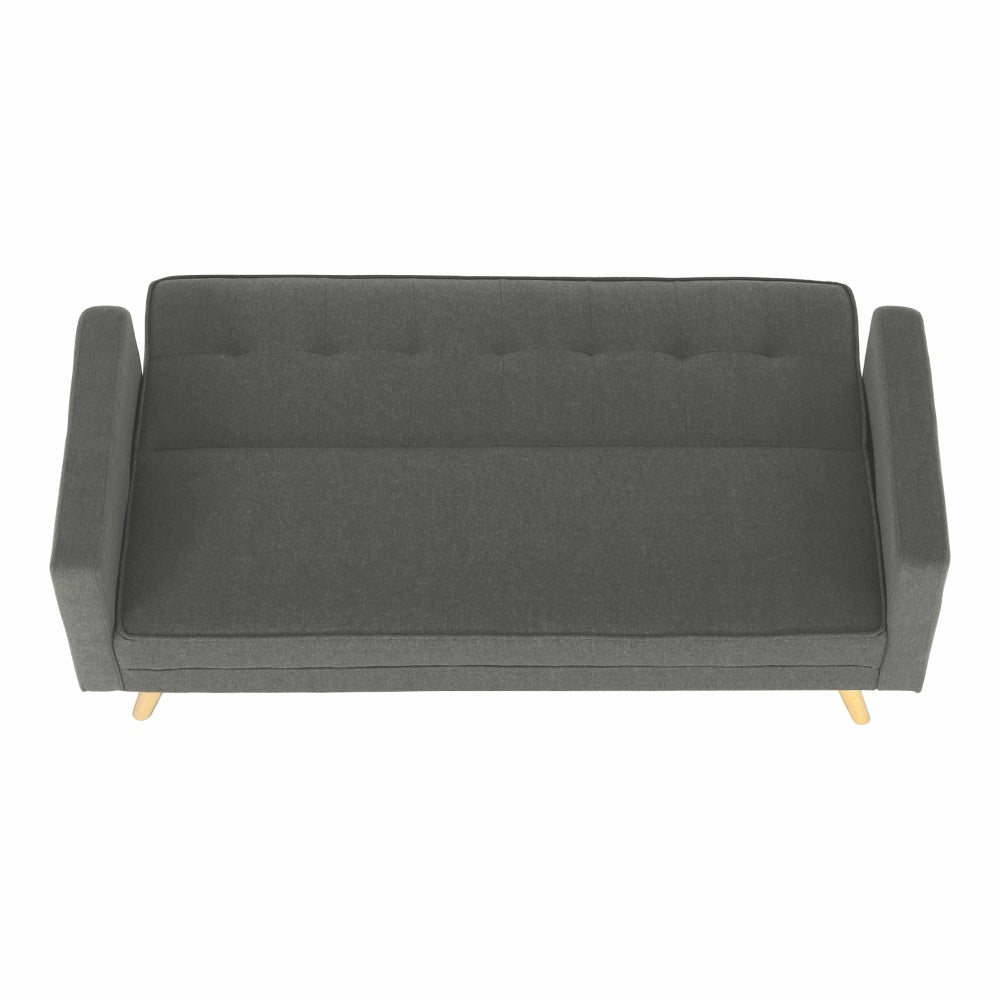 Canapea extensibila 2 locuri ORTISO GREY 186 CM