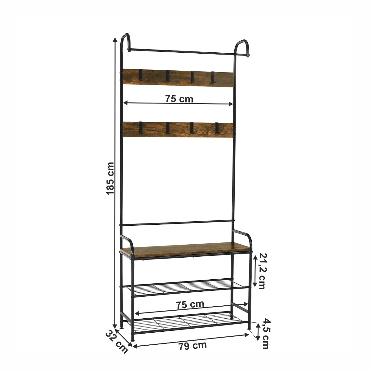 Cuier OSKANA H185 CM