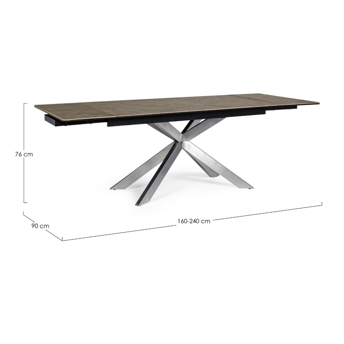 Masa extensibila PADOVA 160(240) x 90 CM