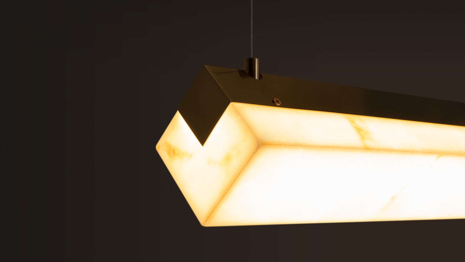 Lampa suspendata PALATO BRASS