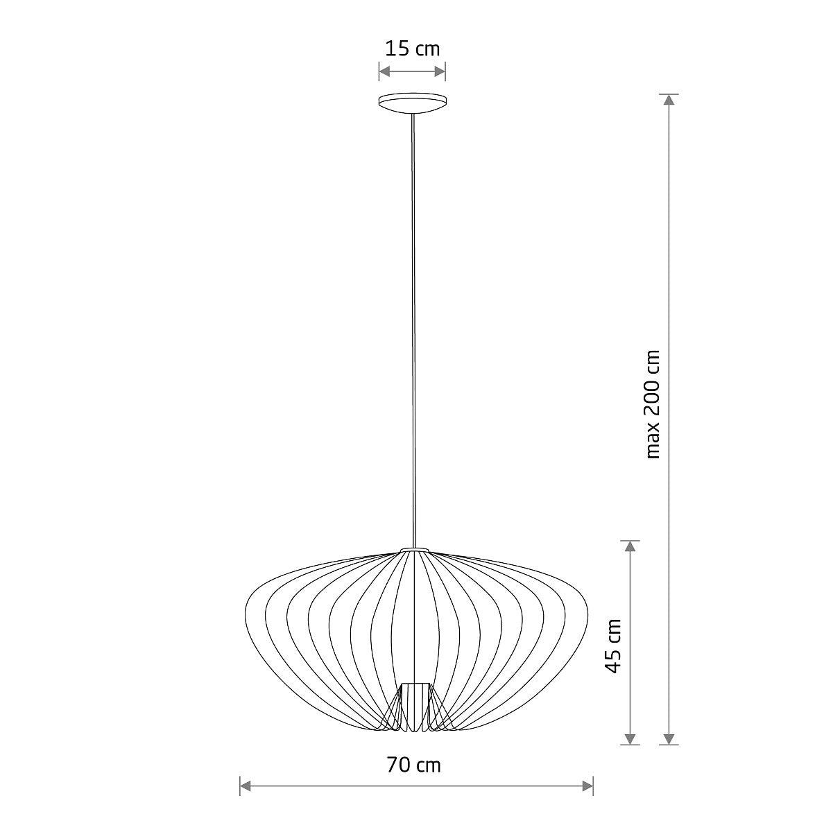 Lampa suspendata PAOLA L