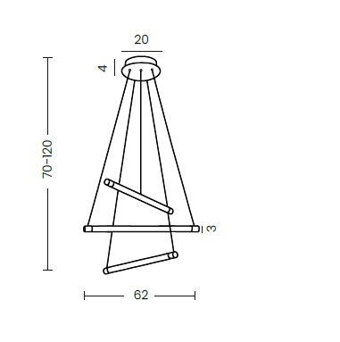 Lampa suspendata PARION