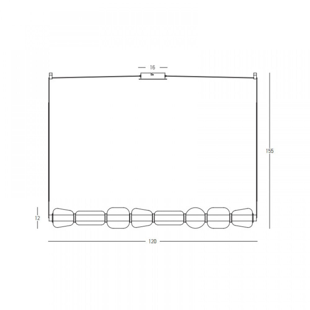 Lampa suspendata PASLO LINE