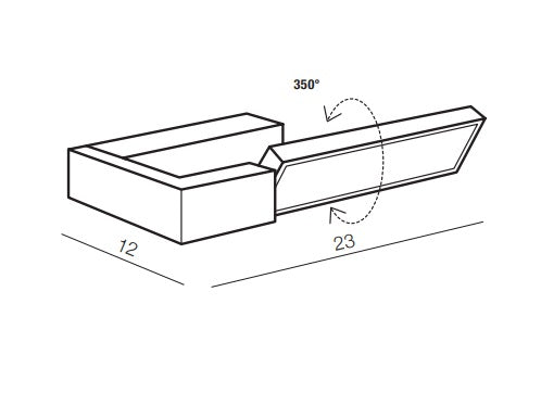 Aplica de perete PATARIS