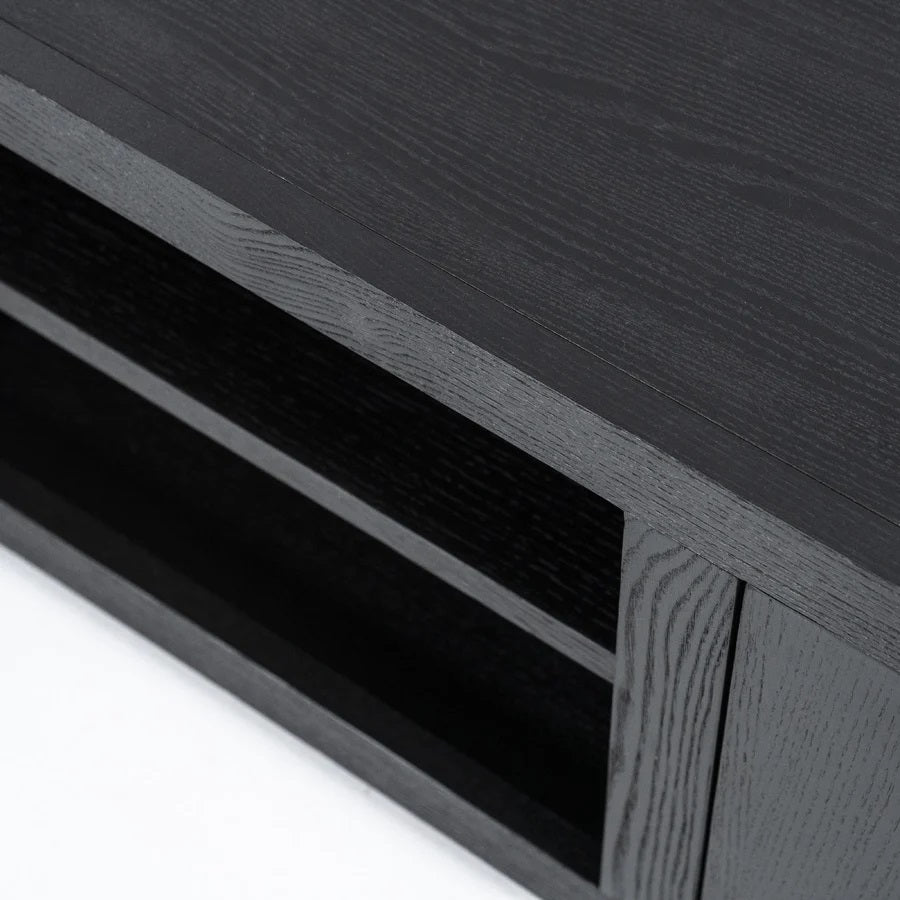 Comoda TV PAWLES BLACK 160 x 42 x 45 CM