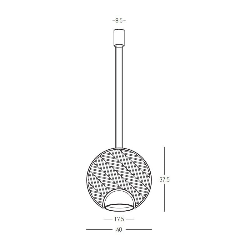 Lampa suspendata acustica TAVRILO II