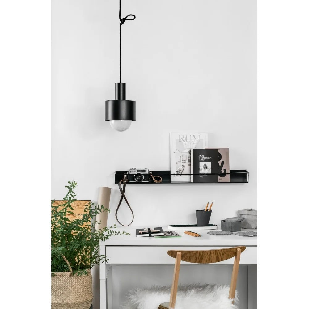 Lampă suspendată ELVIK 1 — Negru