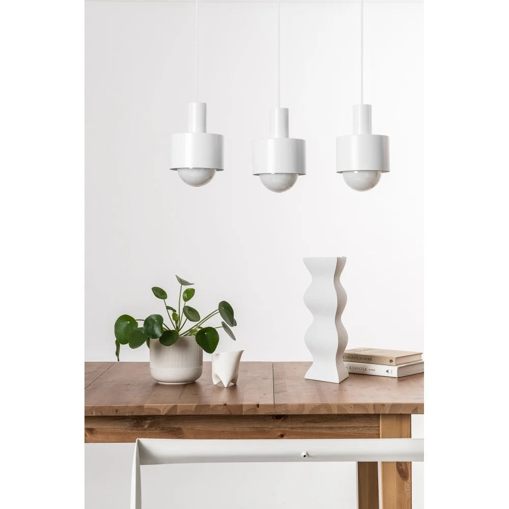 Lampă suspendată ELVIK 3L — Alb