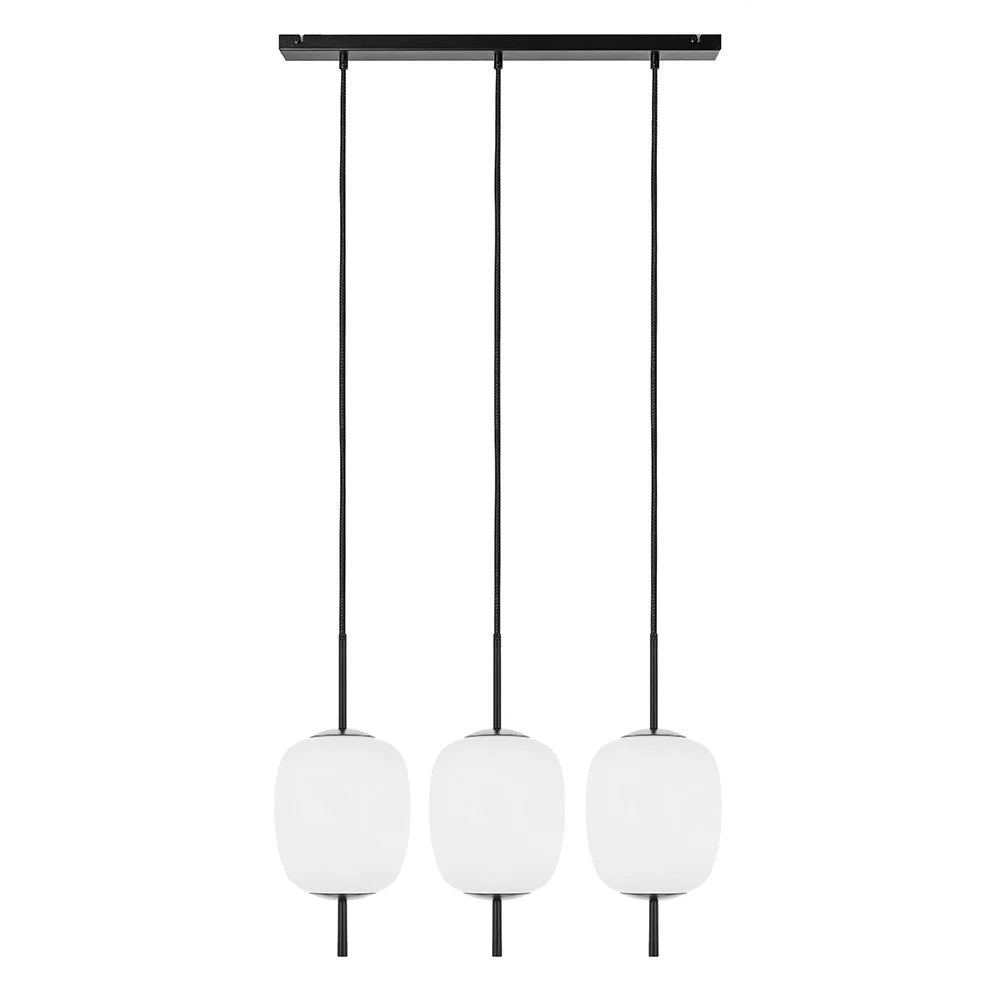 Lampă suspendată EIRVEN-MINI 3L — Negru