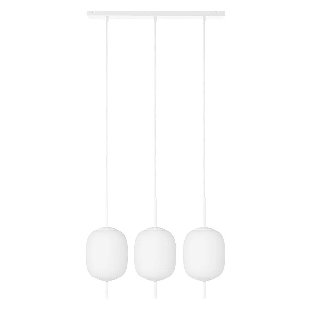 Lampă suspendată EIRVEN-MINI 3L — Alb