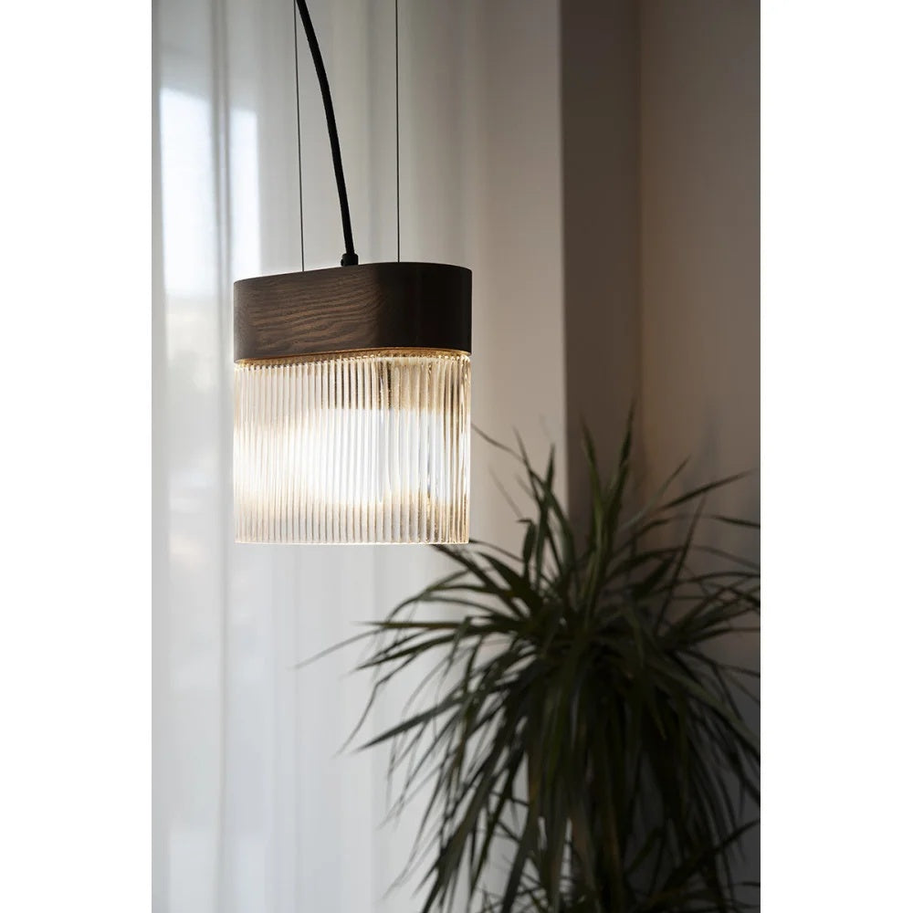 Lampă suspendată VALNIR A — Nuc