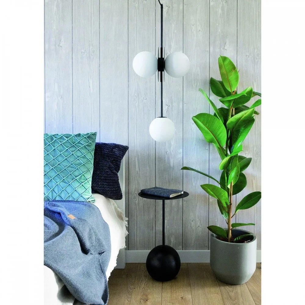 Lampă suspendată FENRI B — Negru