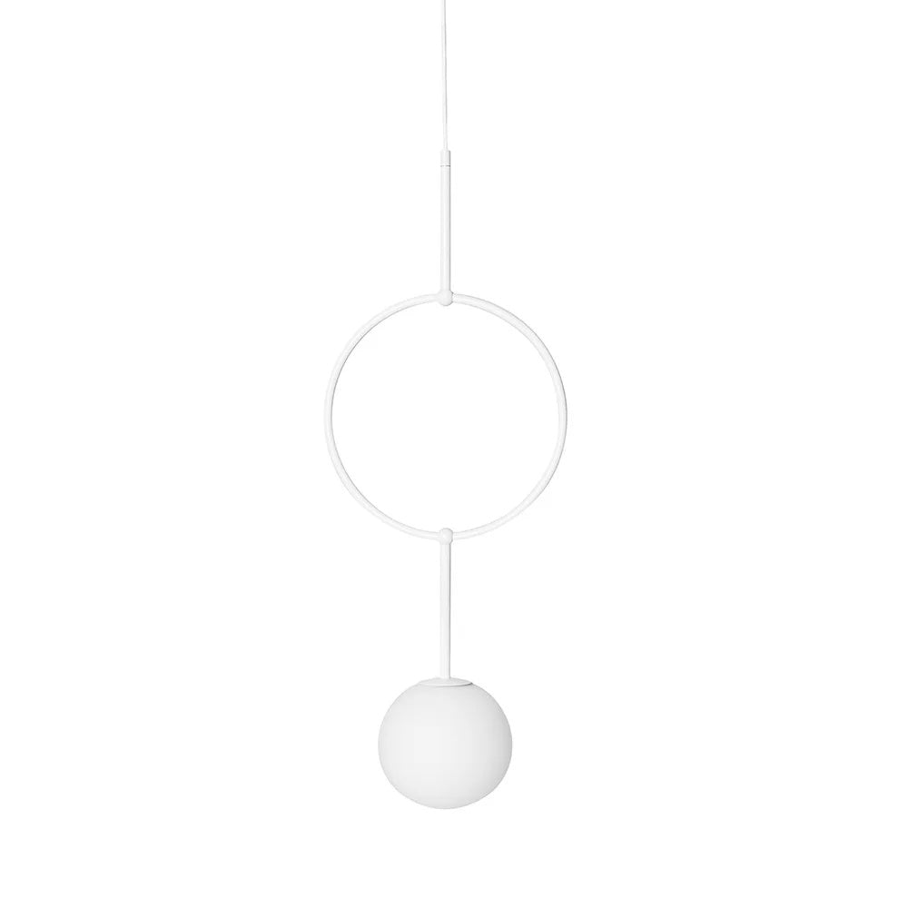 Lampă suspendată ISVENA A — Alb