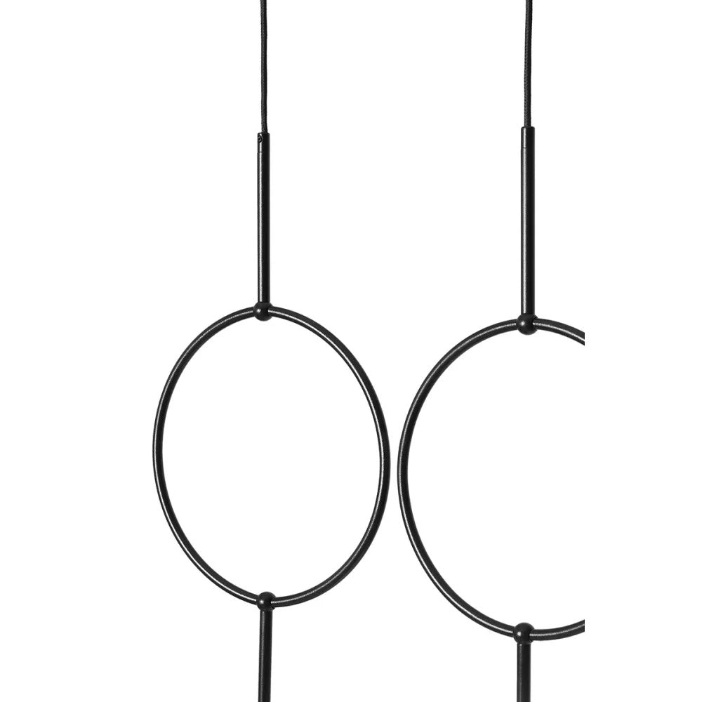 Lampă suspendată ISVENA B — Negru