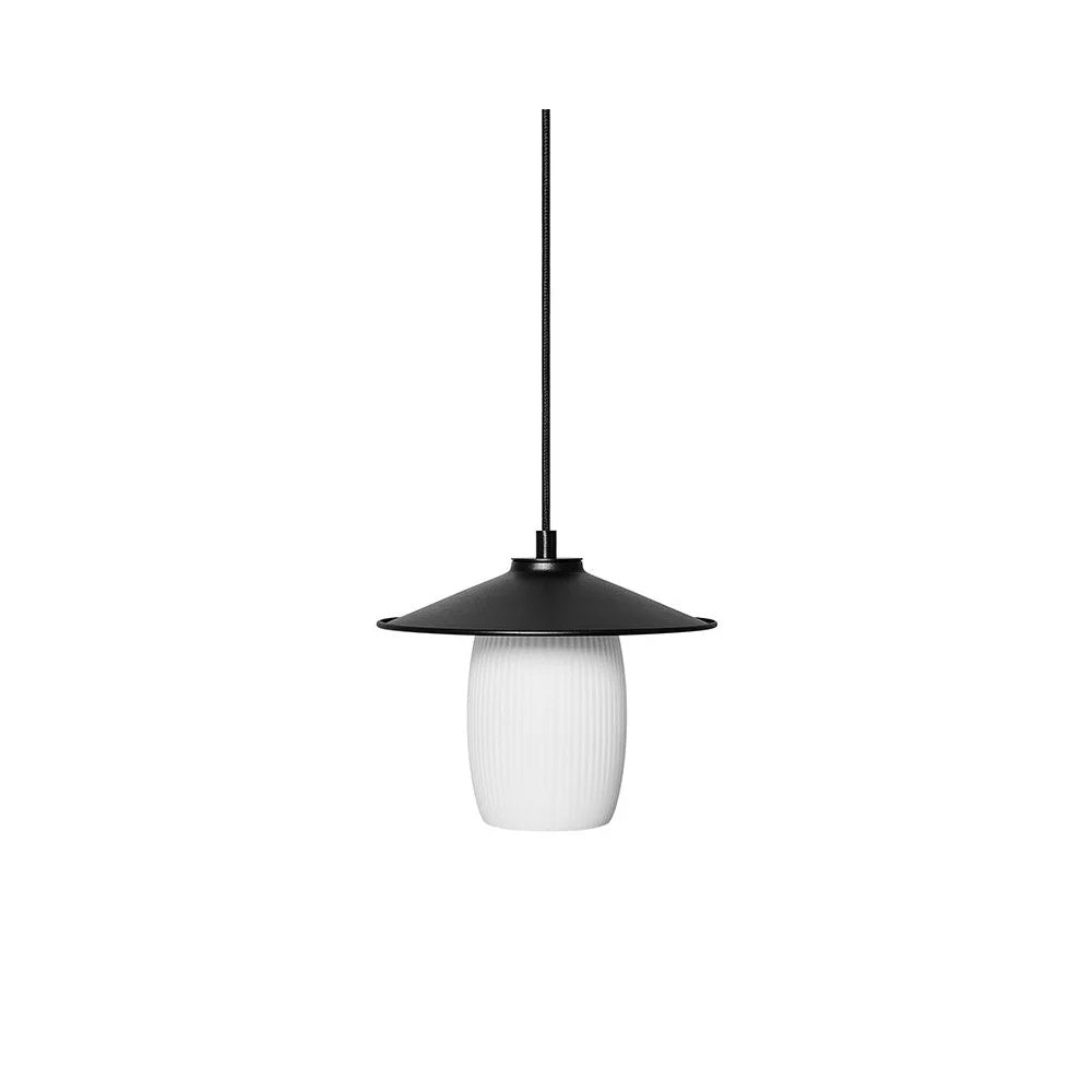 Lampă suspendată JORVIK A — Negru