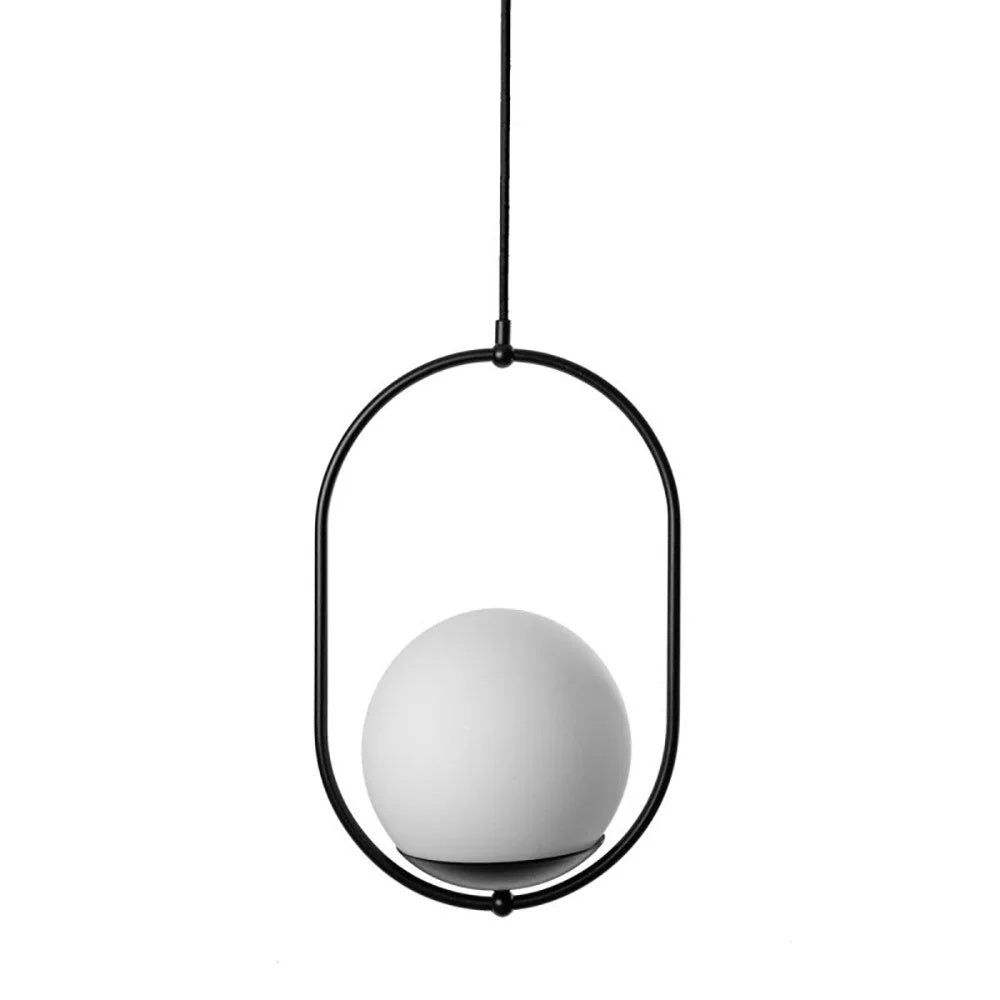 Lampă suspendată KAVEN B — Negru