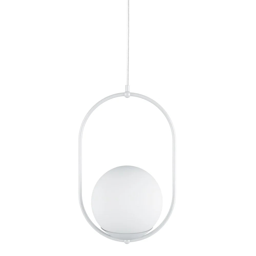 Lampă suspendată KAVEN B — Alb