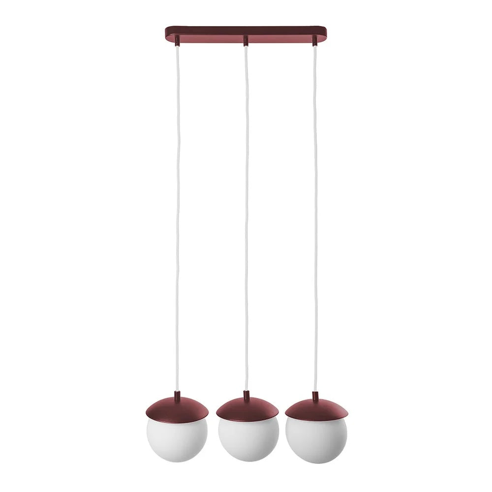 Lampă suspendată NORVIK A — Bordo