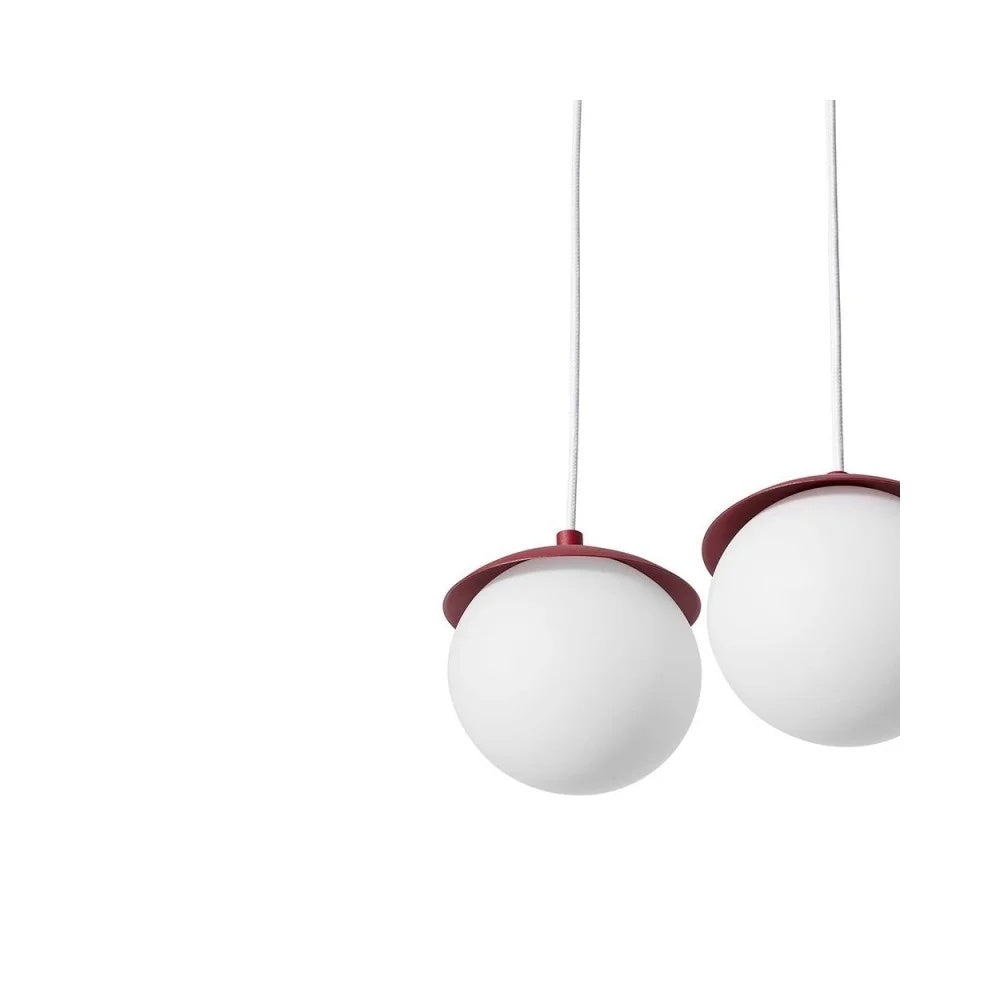 Lampă suspendată NORVIK A — Bordo