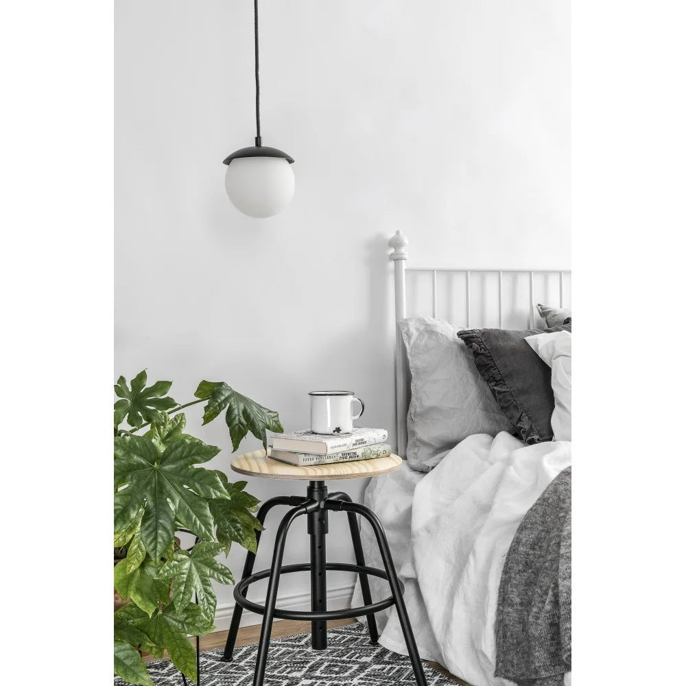 Lampă suspendată NORVIK F — Negru