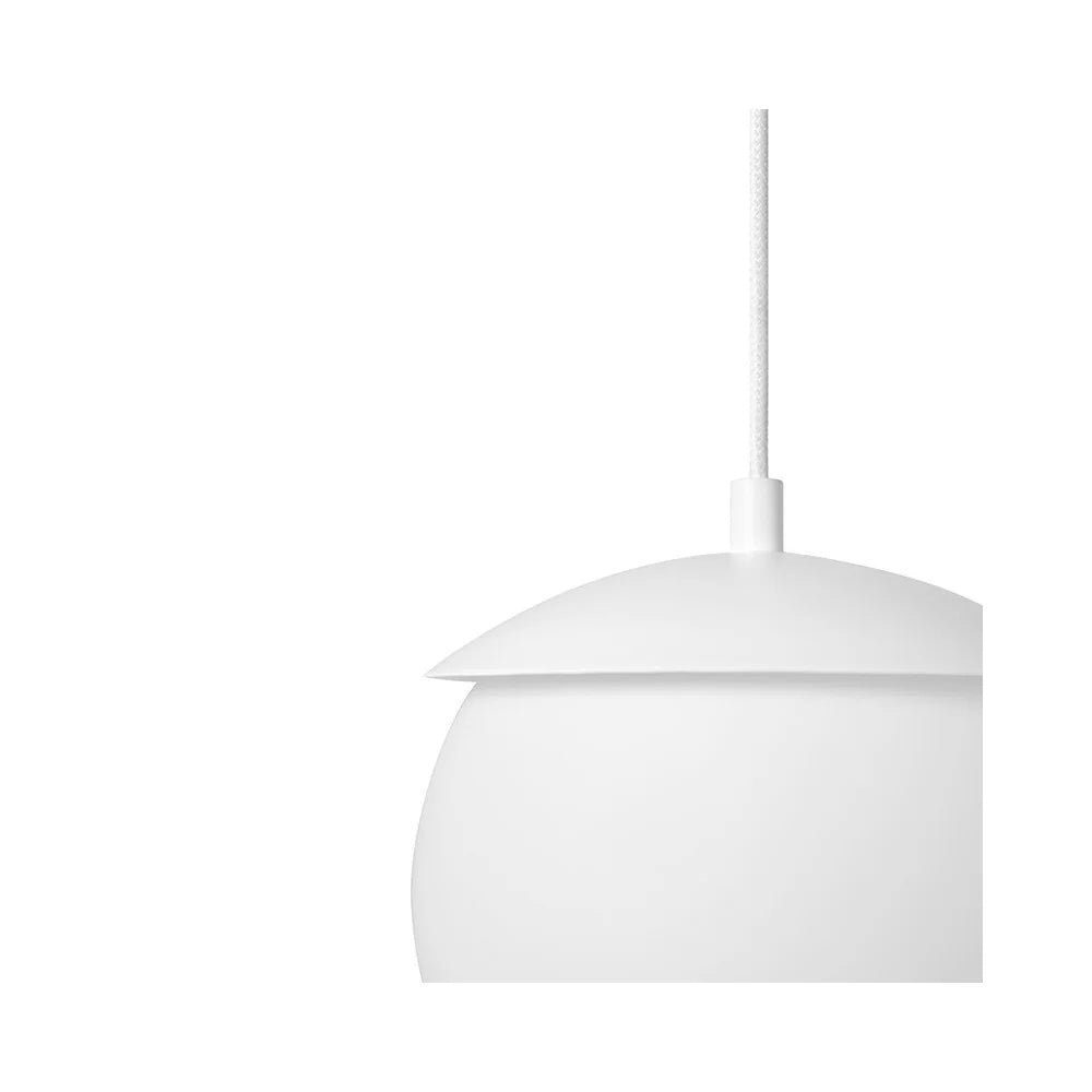 Lampă suspendată NORVIK G IP44 — Alb