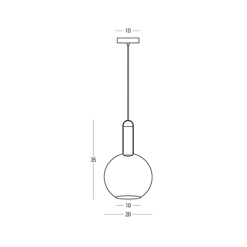 Lampa suspendata BOVENTA III