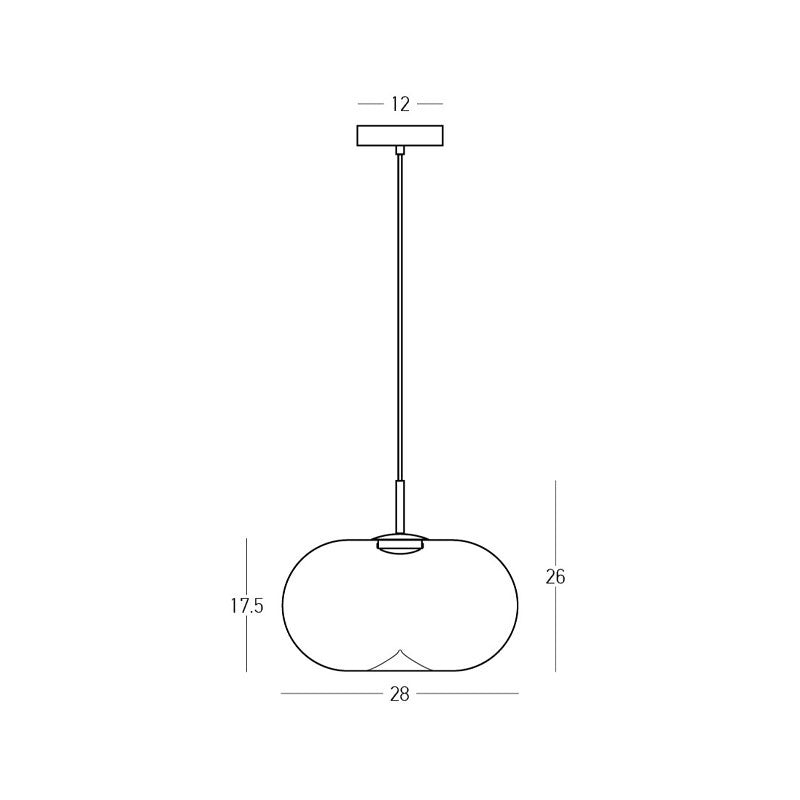Lampa suspendata DORIVAL II
