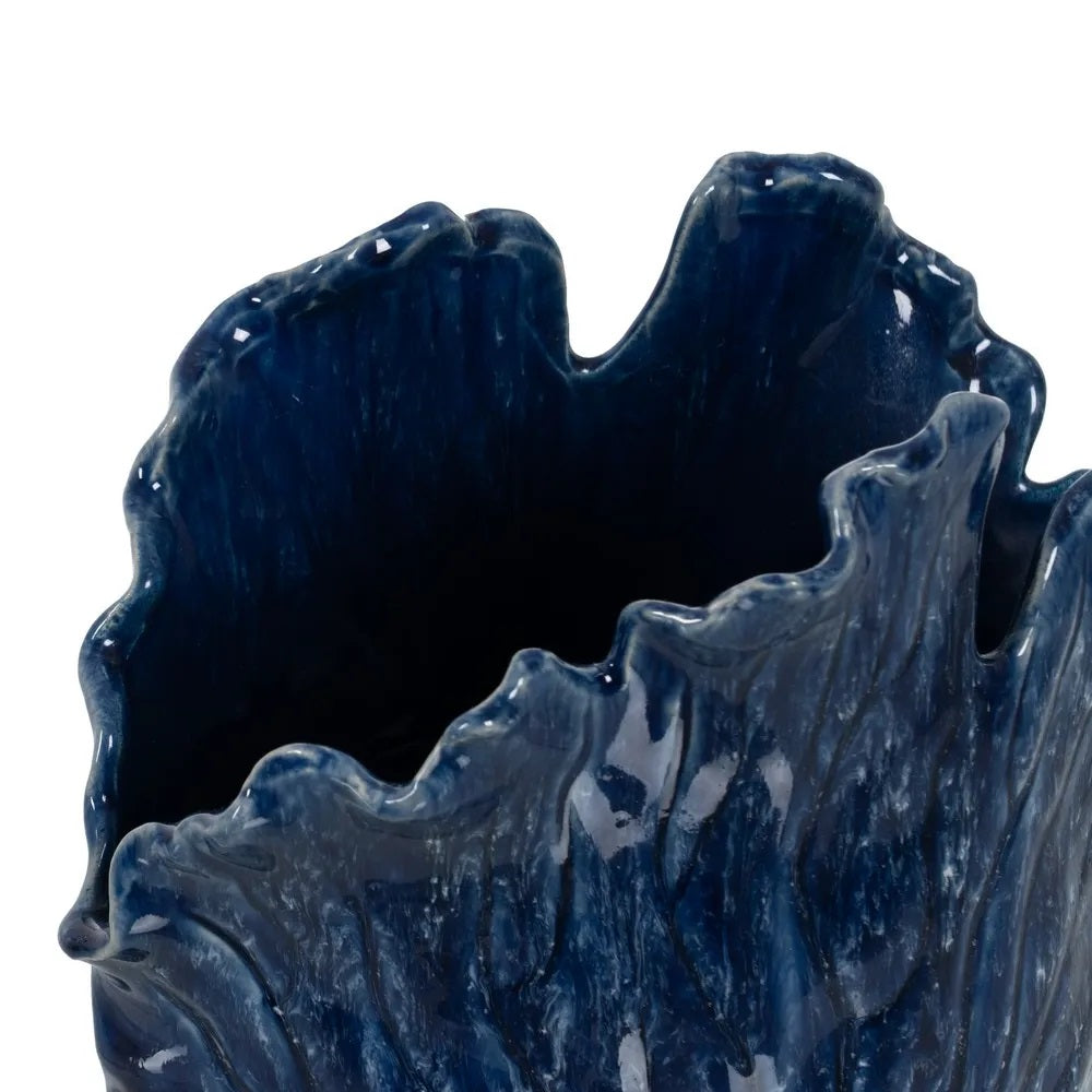 Vaza PERNIL BLUE CERAMIC H21 CM