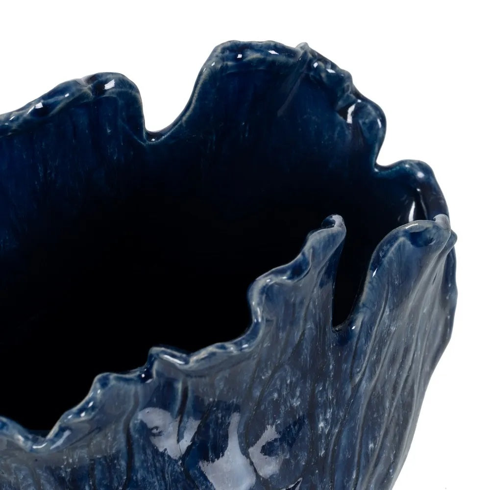 Vaza PERNIL BLUE CERAMIC H21 CM