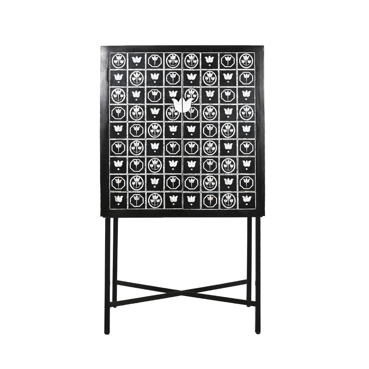 Cabinet de vinuri PIERO BONES 80 x 40 x 153 CM