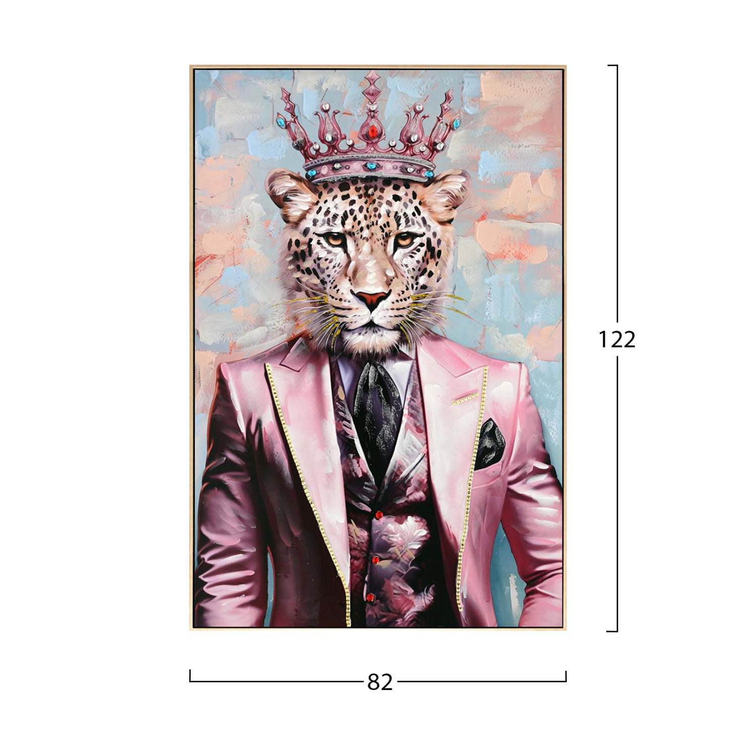 Tablou MONERO LEO 82 x 122 CM