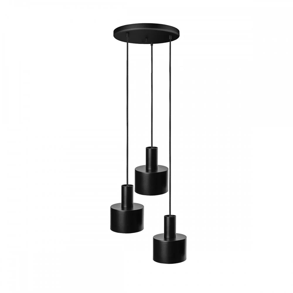 Plafonieră ELVIK 3P — Negru