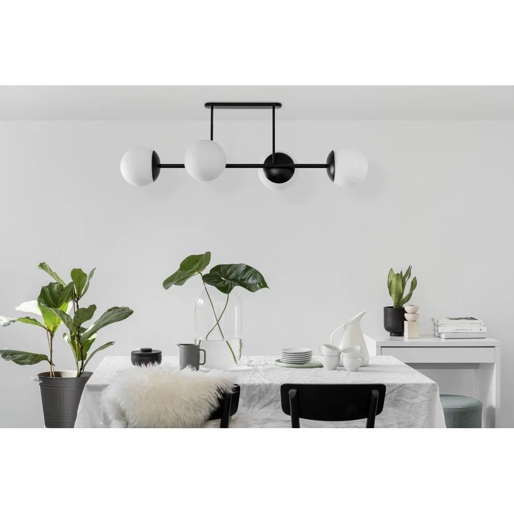 Plafonieră KORVEN D IP44 — Negru
