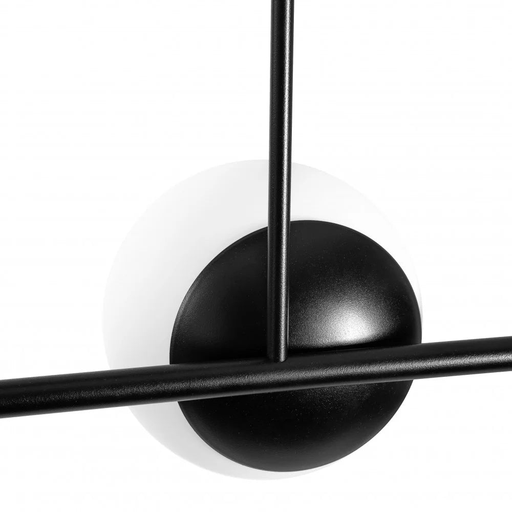 Plafonieră KORVEN D IP44 — Negru