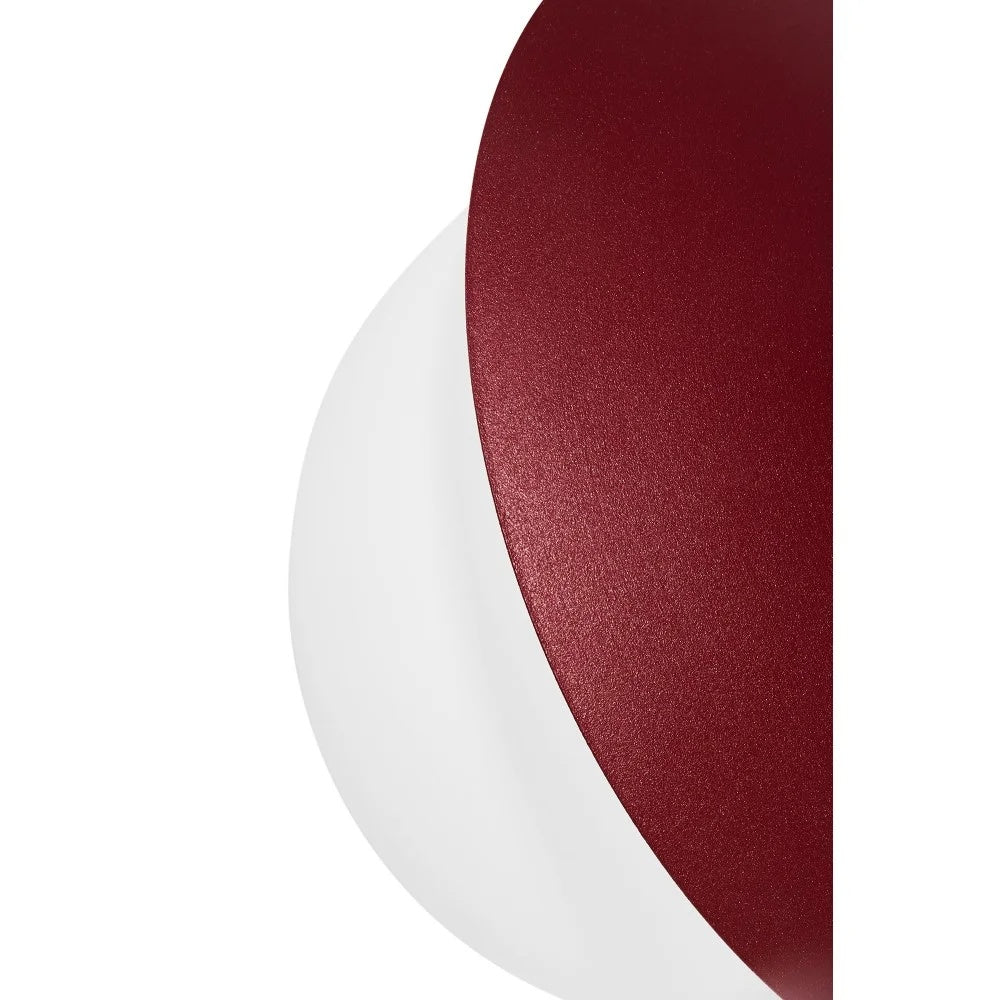 Plafonieră NORVIK C IP44 — Bordo