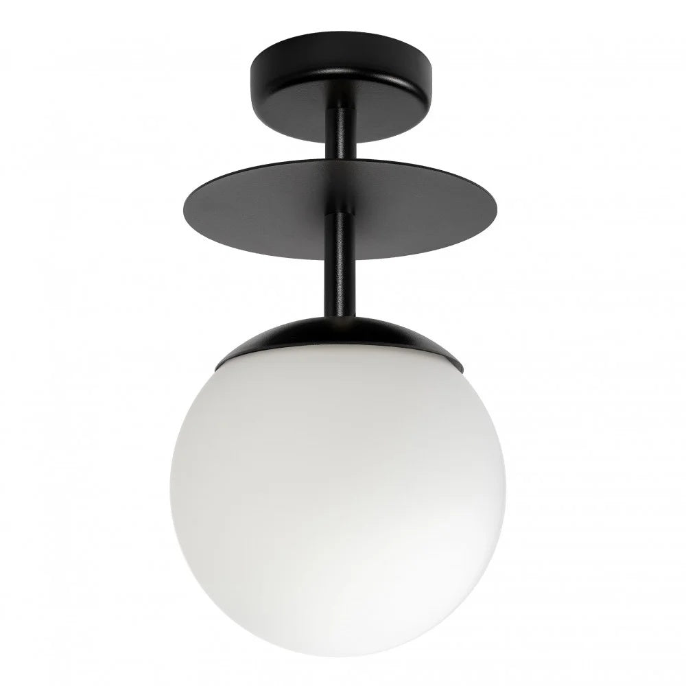 Plafonieră SOLVRA B — Negru
